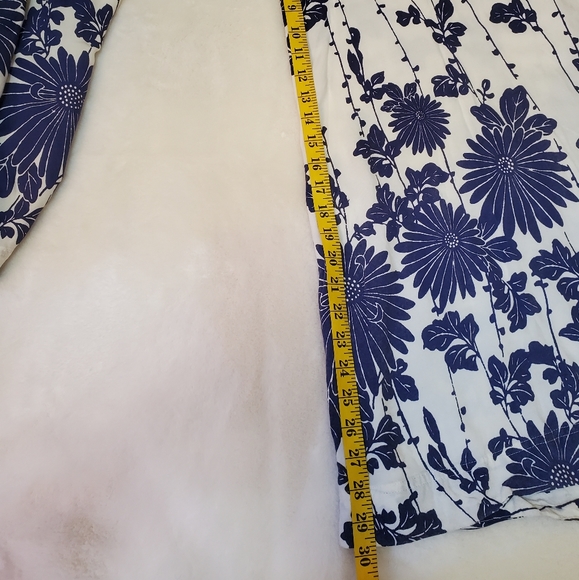 Free People Sundae Blue Floral Print Wide Leg Pants - Picture 14 of 16